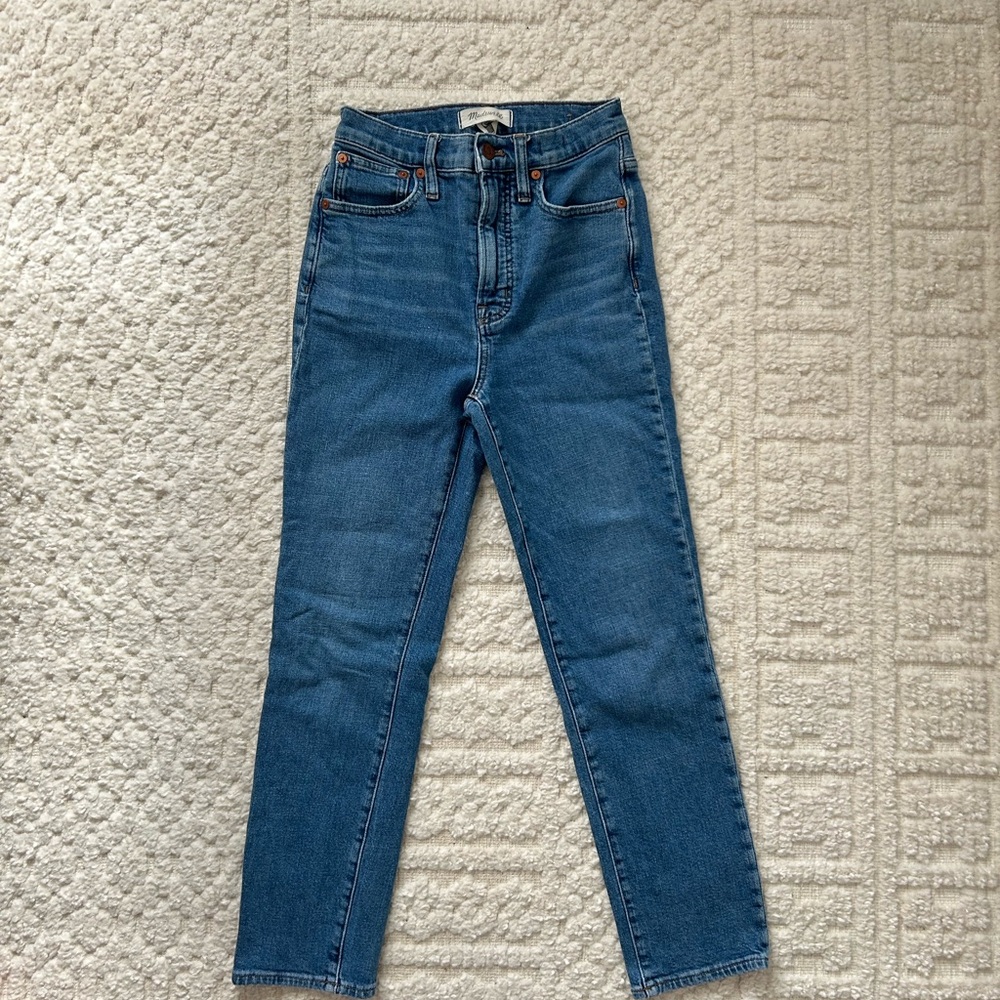 Madewell “Perfect Vintage Crop” Jean